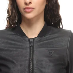 Dainese ACCENTO PERF. LEATHER JACKET WMN BLACK Outlet