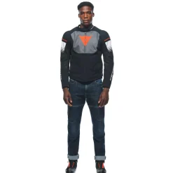 Dainese AIR FAST TEX JACKET BLACK/GRAY/WHITE