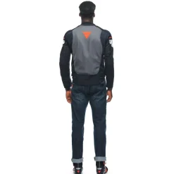 Dainese AIR FAST TEX JACKET BLACK/GRAY/WHITE