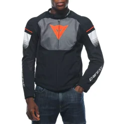 Dainese AIR FAST TEX JACKET BLACK/GRAY/WHITE