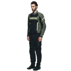 Dainese AIR FRAME 3 TEX JACKET ARMY GREEN/BLACK/FLUO YELLOW Online