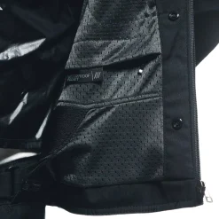Dainese AIR FRAME 3 TEX JACKET BLACK/BLACK/RED-FLUO