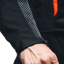Dainese AIR FRAME 3 TEX JACKET BLACK/BLACK/RED-FLUO
