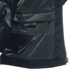 Dainese AIR FRAME 3 TEX JACKET BLACK/BLACK/WHITE Sale