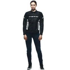 Dainese AIR FRAME 3 TEX JACKET WMN BLACK/WHITE/WHITE Hot