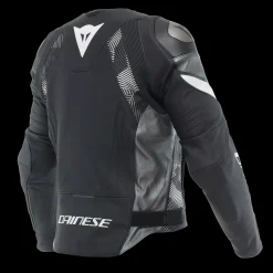 Dainese AVRO 5 LEATHER JACKET BLACK/WHITE/ANTHRACITE Outlet