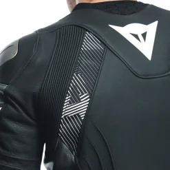 Dainese AVRO 5 LEATHER JACKET BLACK/WHITE/ANTHRACITE Outlet