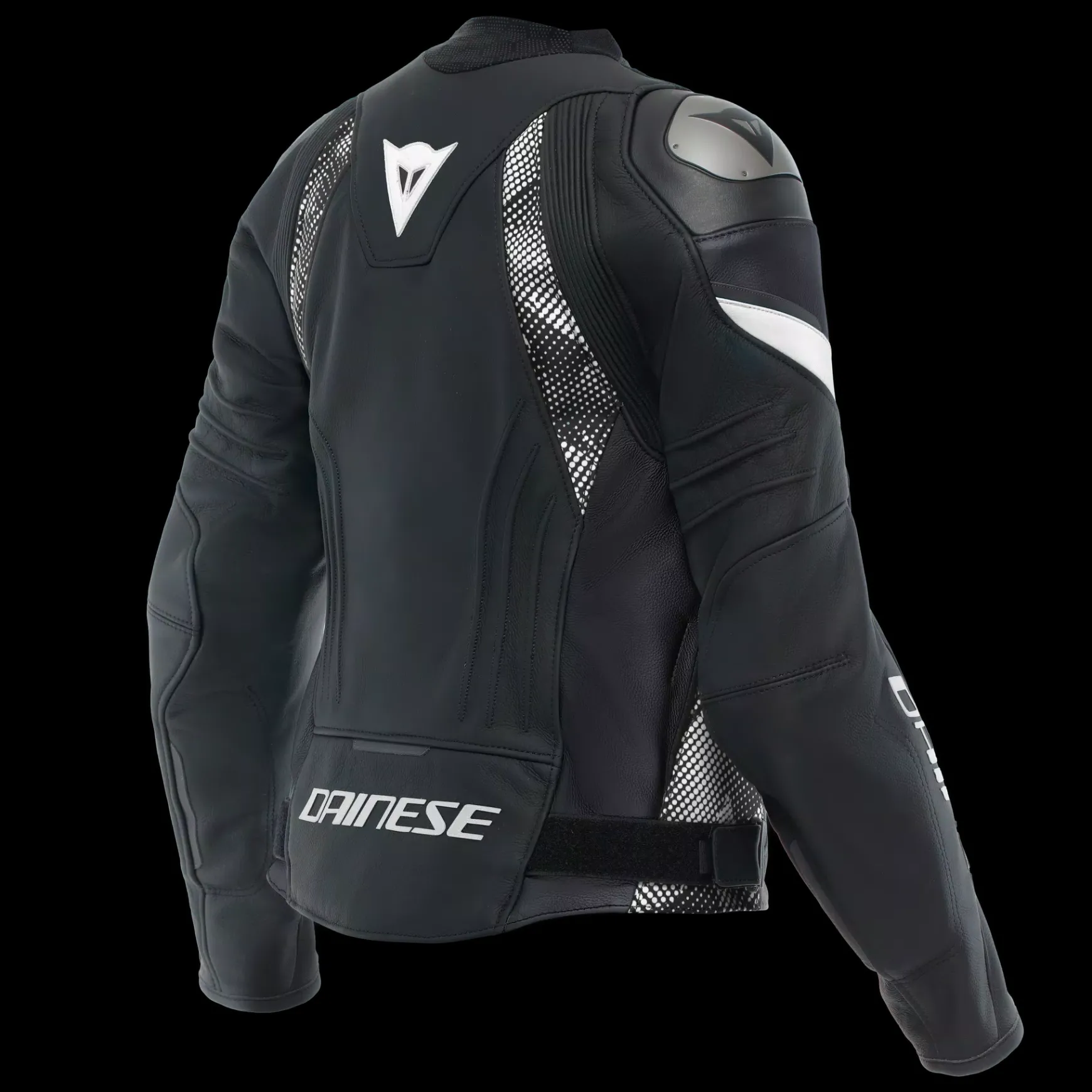 Dainese AVRO 5 LEATHER JACKET WMN BLACK/BLACK/WHITE Best