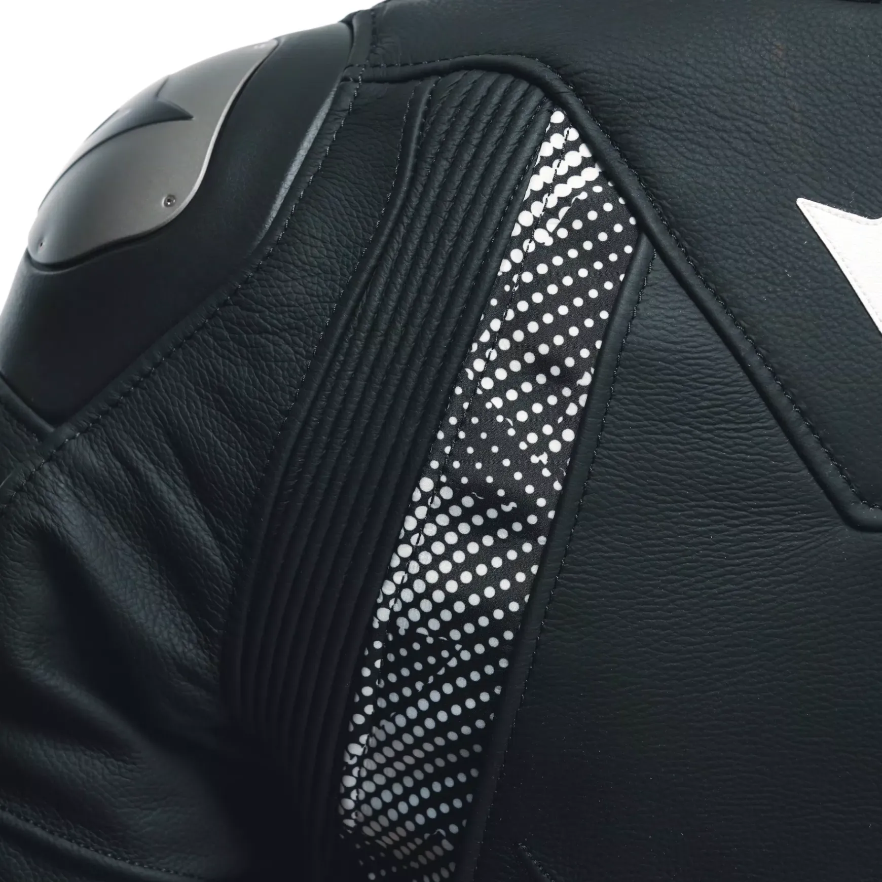 Dainese AVRO 5 LEATHER JACKET WMN BLACK/BLACK/WHITE Best