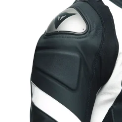 Dainese AVRO 4 LEATHER 2PCS SUIT BLACK-MATT/BLACK-MATT/WHITE Online