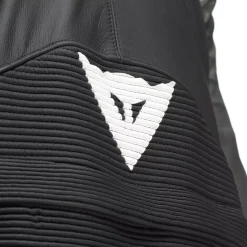Dainese AVRO 4 LEATHER 2PCS SUIT BLACK/ANTHRACITE/RED-LAVA