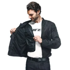 Dainese AVRO 5 TEX JACKET BLACK/BLACK/BLACK Clearance