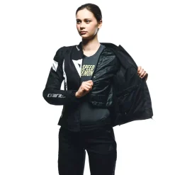 Dainese AVRO 5 TEX JACKET WMN BLACK/WHITE/BLACK Online