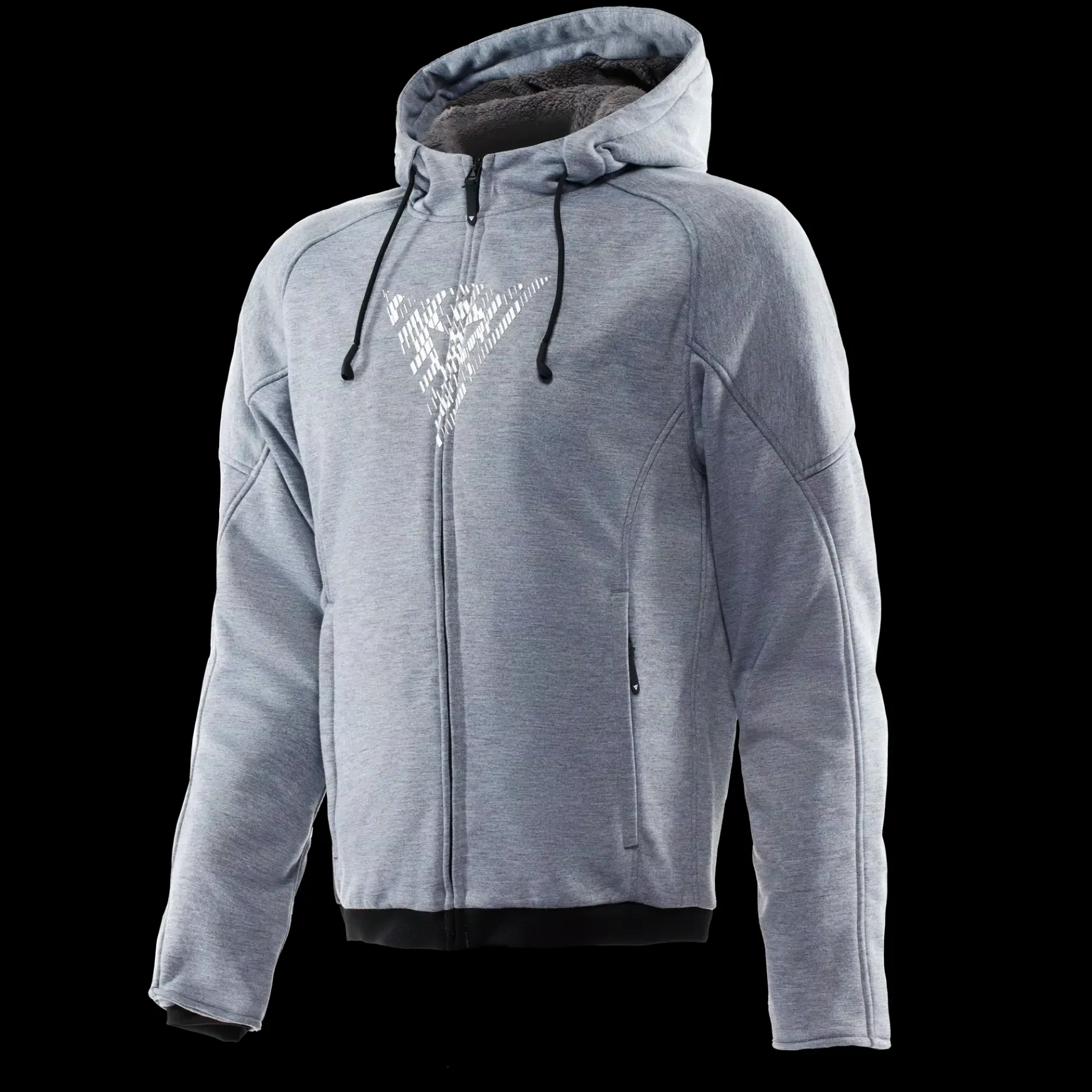 Dainese BOVISA - MOTORRAD-HOODIE MIT PROTEKTOREN HERREN GREY-MELANGE/BLACK Outlet