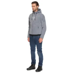 Dainese BOVISA - MOTORRAD-HOODIE MIT PROTEKTOREN HERREN GREY-MELANGE/BLACK Outlet