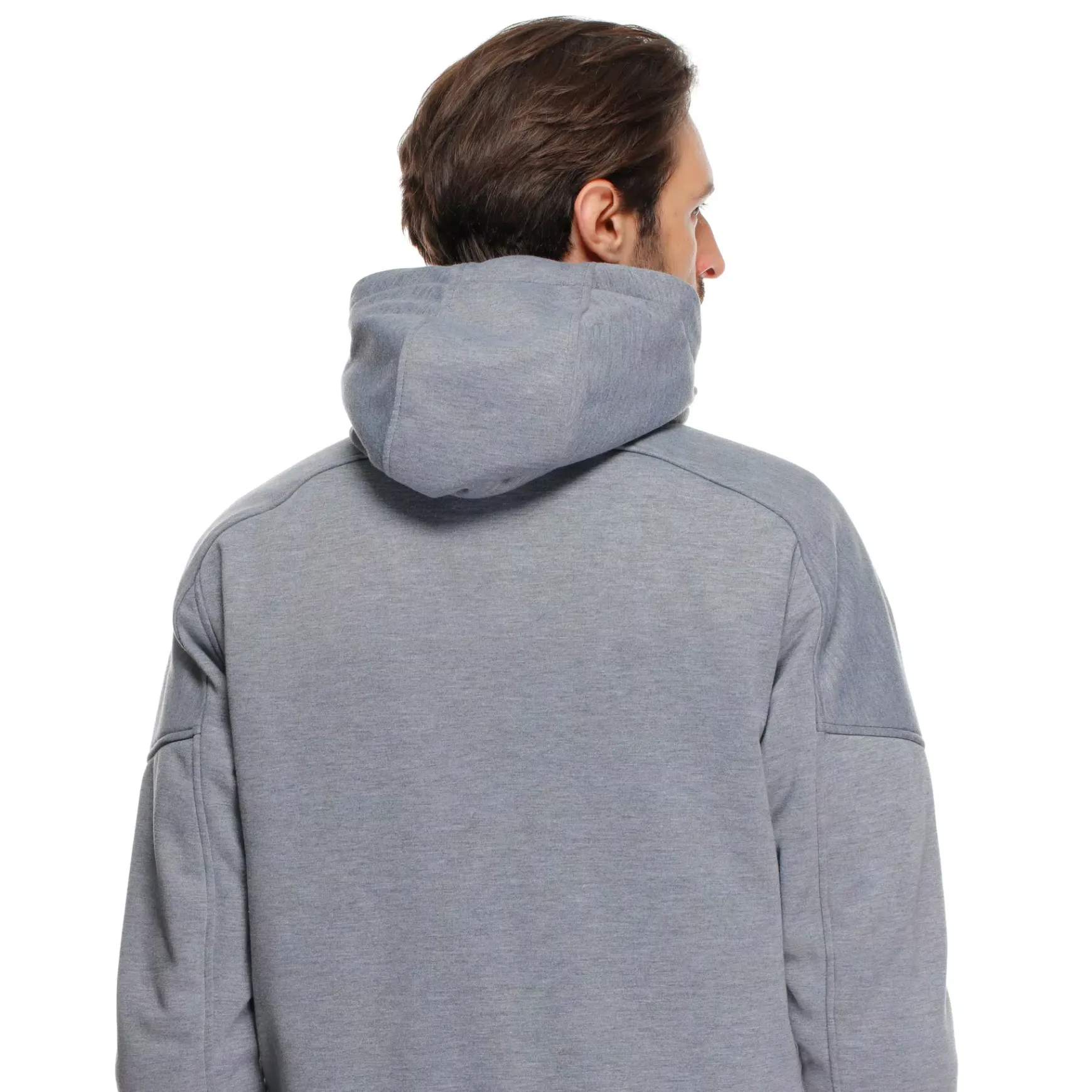Dainese BOVISA - MOTORRAD-HOODIE MIT PROTEKTOREN HERREN GREY-MELANGE/BLACK Outlet