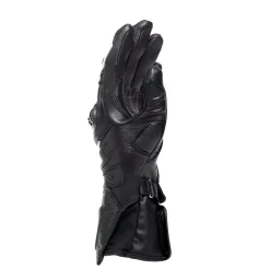 Dainese CARBON 4 LONG LADY LEATHER GLOVES BLACK/BLACK/WHITE Discount