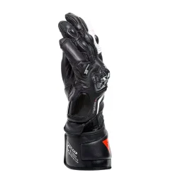 Dainese CARBON 4 LONG LADY LEATHER GLOVES BLACK/BLACK/WHITE Discount