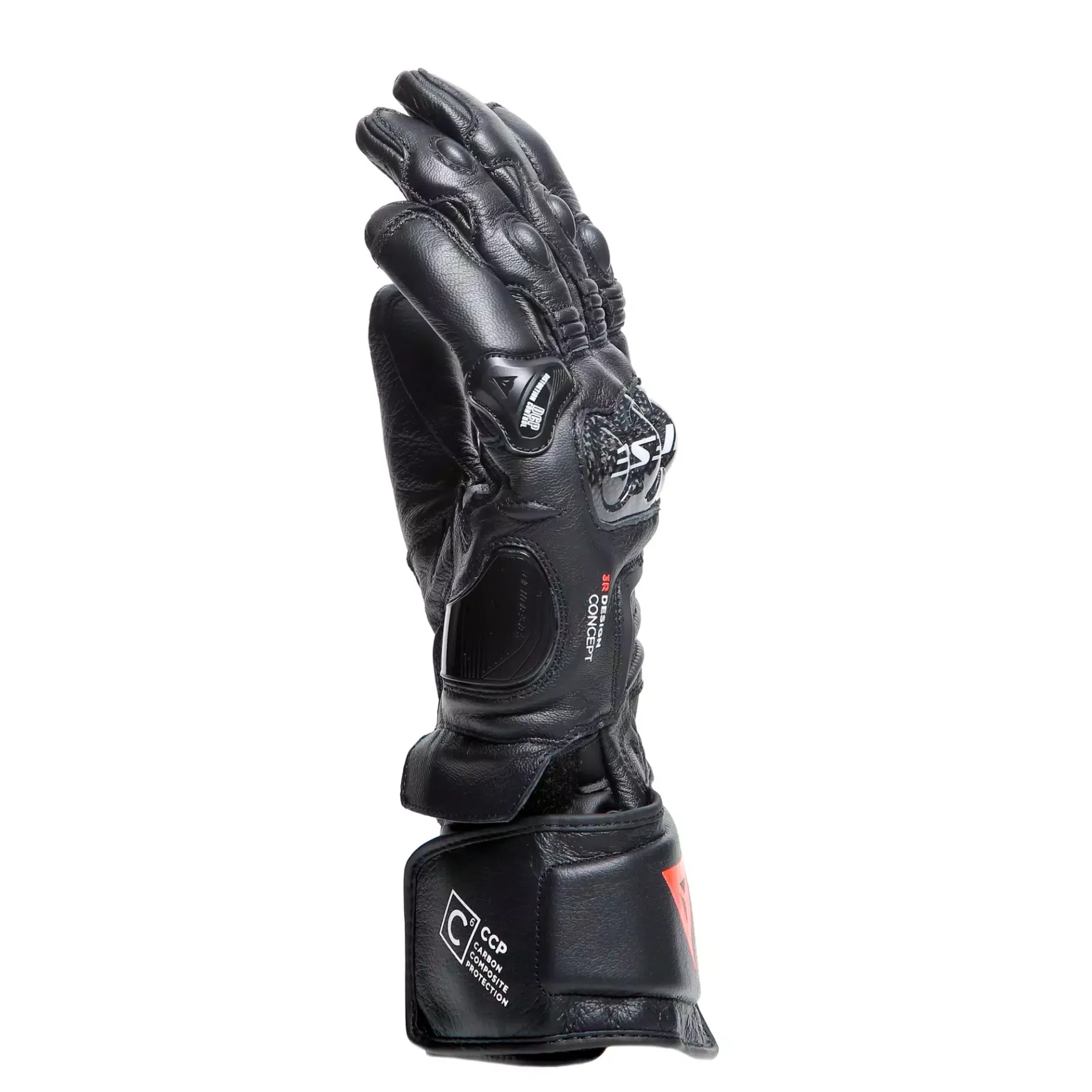 Dainese CARBON 4 LONG LEATHER GLOVES BLACK/BLACK/BLACK New