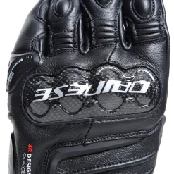 Dainese CARBON 4 LONG LEATHER GLOVES BLACK/BLACK/BLACK New