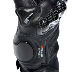 Dainese CARBON 4 SHORT LEATHER GLOVES BLACK/BLACK Online