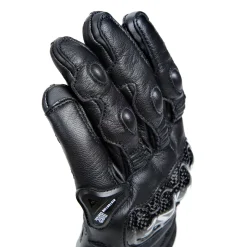 Dainese CARBON 4 SHORT LEATHER GLOVES BLACK/BLACK Online
