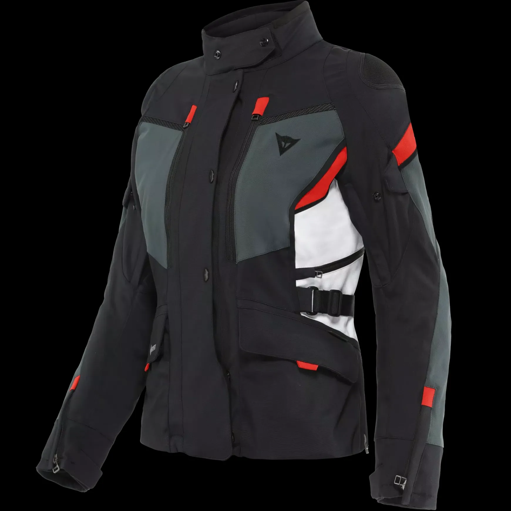 Dainese CARVE MASTER 3 LADY GORE-TEX® JACKET BLACK/EBONY/LAVA-RED Discount