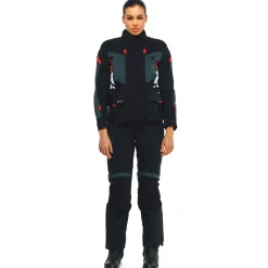 Dainese CARVE MASTER 3 LADY GORE-TEX® JACKET BLACK/EBONY/LAVA-RED Discount