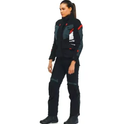 Dainese CARVE MASTER 3 LADY GORE-TEX® JACKET BLACK/EBONY/LAVA-RED Discount