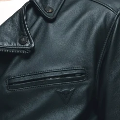 Dainese CHIODO LEATHER JACKET BLACK New