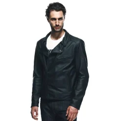 Dainese CHIODO LEATHER JACKET BLACK New