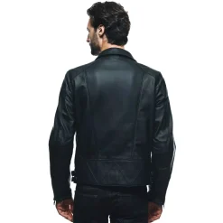 Dainese CHIODO LEATHER JACKET BLACK New