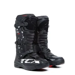 Dainese COMP KID MOTORRADSTIEFEL OFFROAD KINDER - SCHWARZ/SCHWARZ/WEISS New