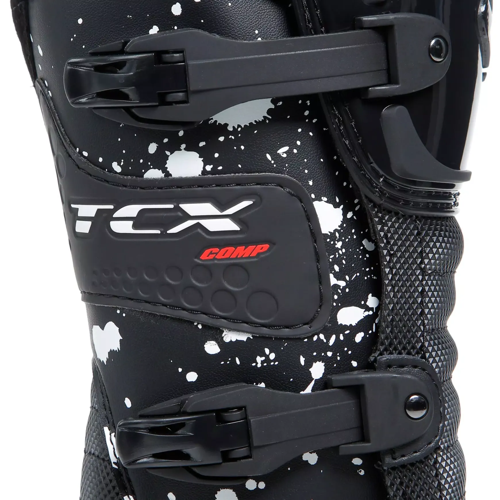 Dainese COMP KID MOTORRADSTIEFEL OFFROAD KINDER - SCHWARZ/SCHWARZ/WEISS New