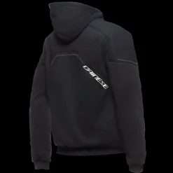 Dainese DAEMON-X SAFETY HOODIE FULL ZIP BLACK/BLACK/WHITE Clearance