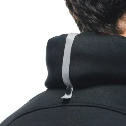 Dainese DAEMON-X SAFETY HOODIE FULL ZIP BLACK/BLACK/WHITE Clearance