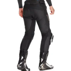 Dainese DELTA 4 - MOTORRADHOSE AUS LEDER HERREN BLACK/TIBETAN PLATINUM/WHITE Online