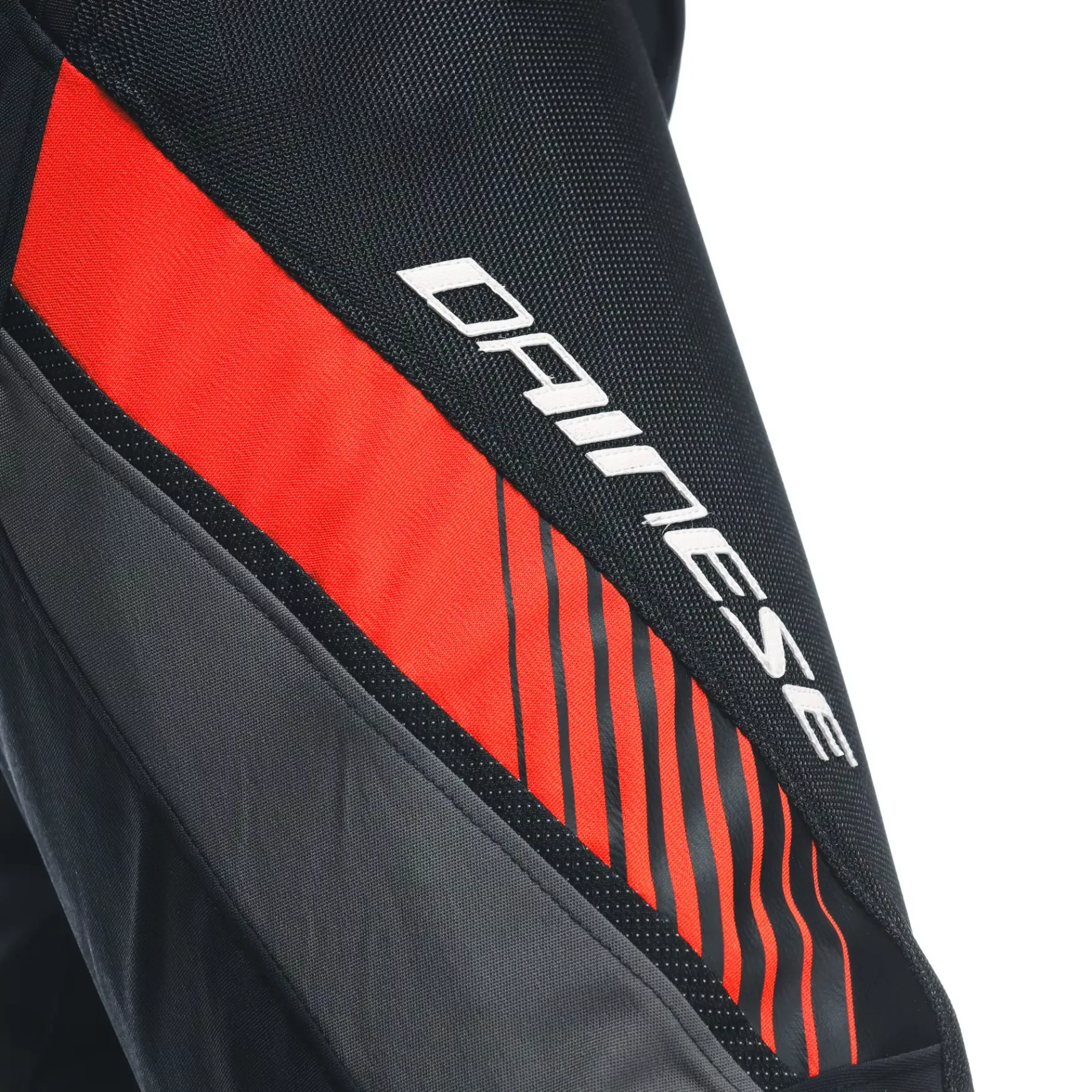 Dainese DRAKE 2 AIR ABSØLUTESHELL PANTS BLACK/RED-FLUO