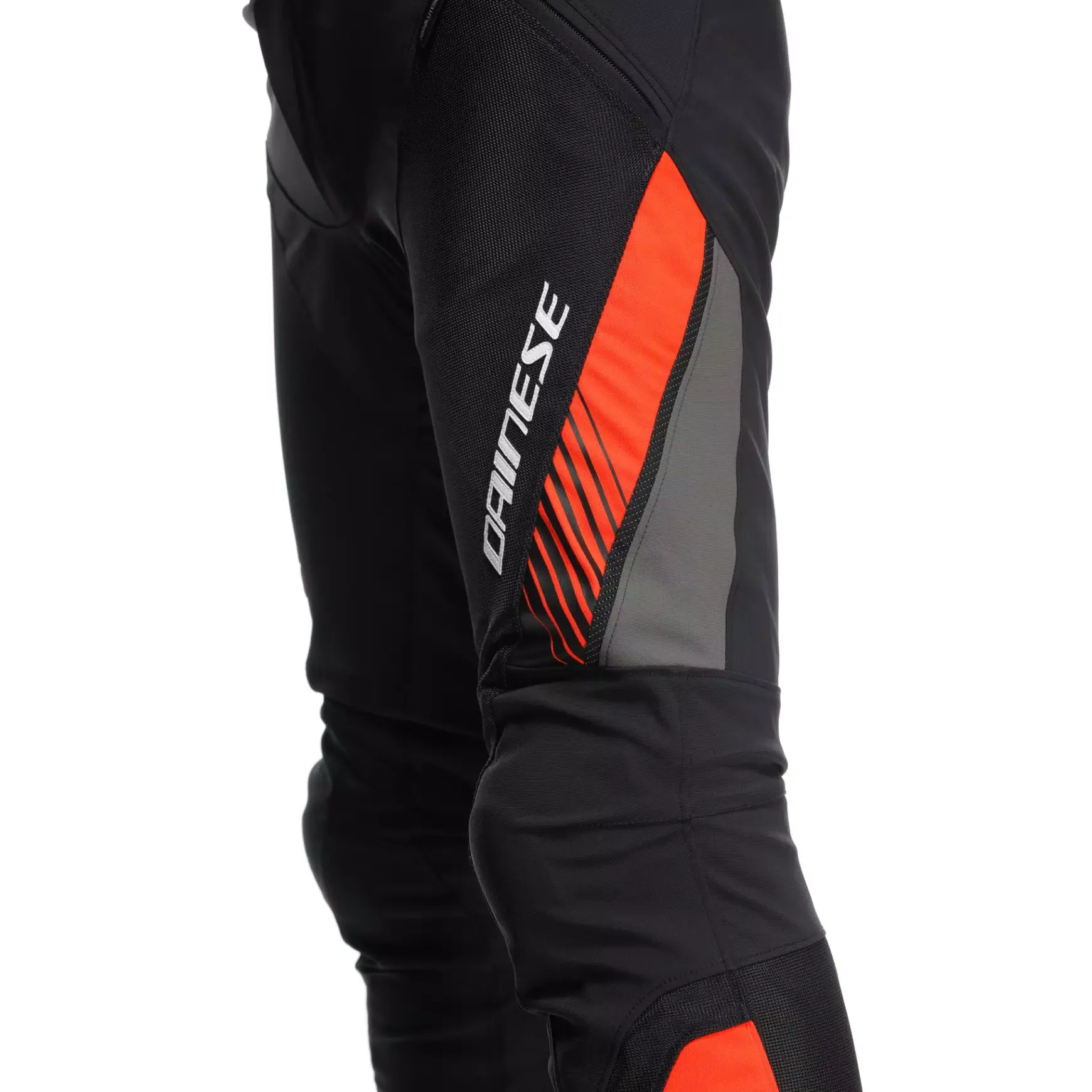 Dainese DRAKE 2 AIR ABSØLUTESHELL PANTS BLACK/RED-FLUO