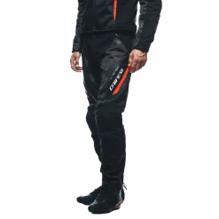 Dainese DRAKE 2 SUPER AIR TEX PANTS BLACK/ANTHRACITE/RED-FLUO Discount