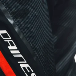 Dainese DRAKE 2 SUPER AIR TEX PANTS BLACK/ANTHRACITE/RED-FLUO Discount
