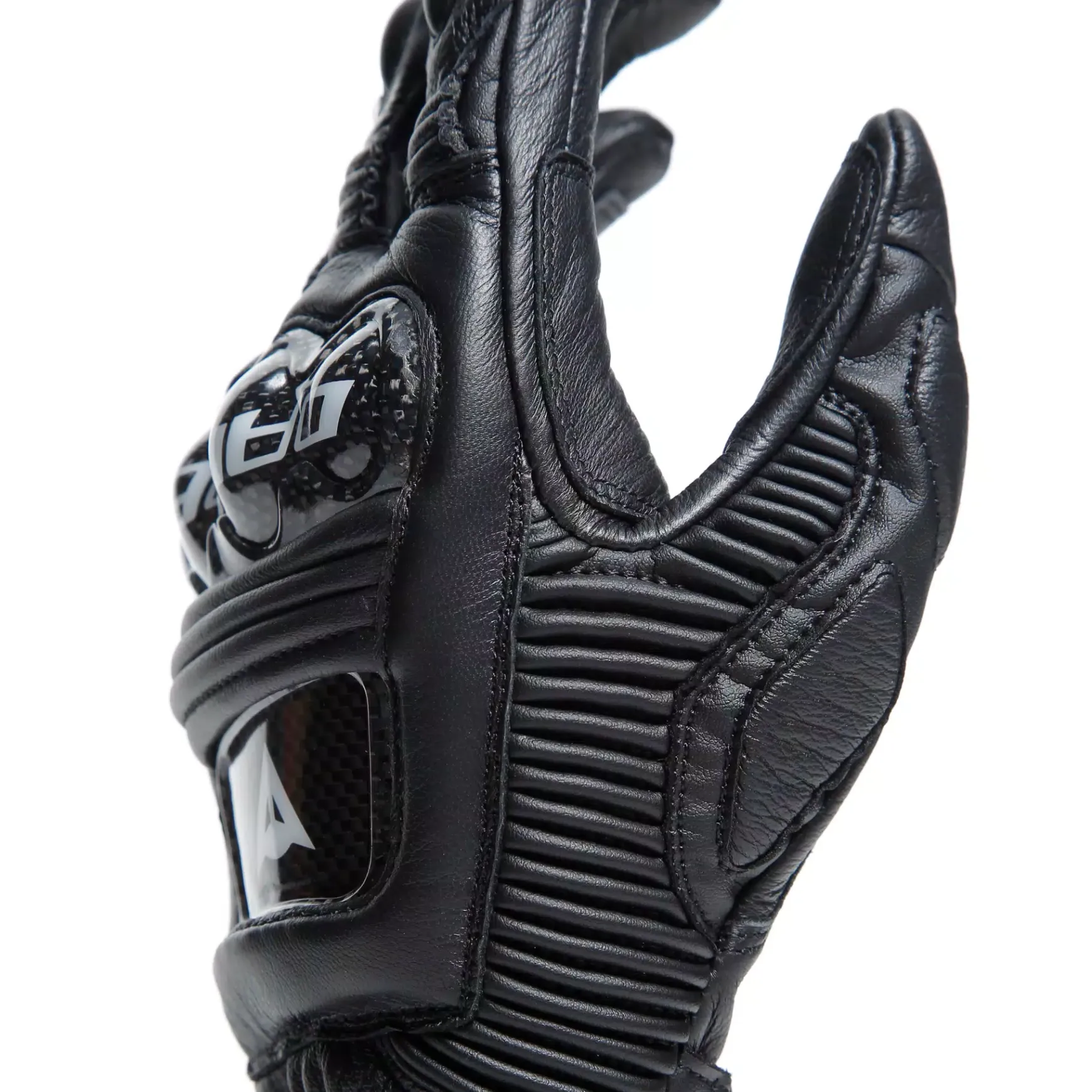 Dainese DRUID 4 LEATHER GLOVES BLACK/BLACK/CHARCOAL-GRAY Clearance