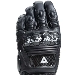 Dainese DRUID 4 LEATHER GLOVES BLACK/BLACK/CHARCOAL-GRAY Clearance
