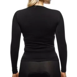 Dainese DSKIN LS - TECHNISCHES FAHRRAD-LANGARMSHIRT DAMEN BLACK Hot