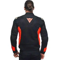 Dainese ENERGYCA AIR TEX JACKET BLACK/FLUO-RED Hot