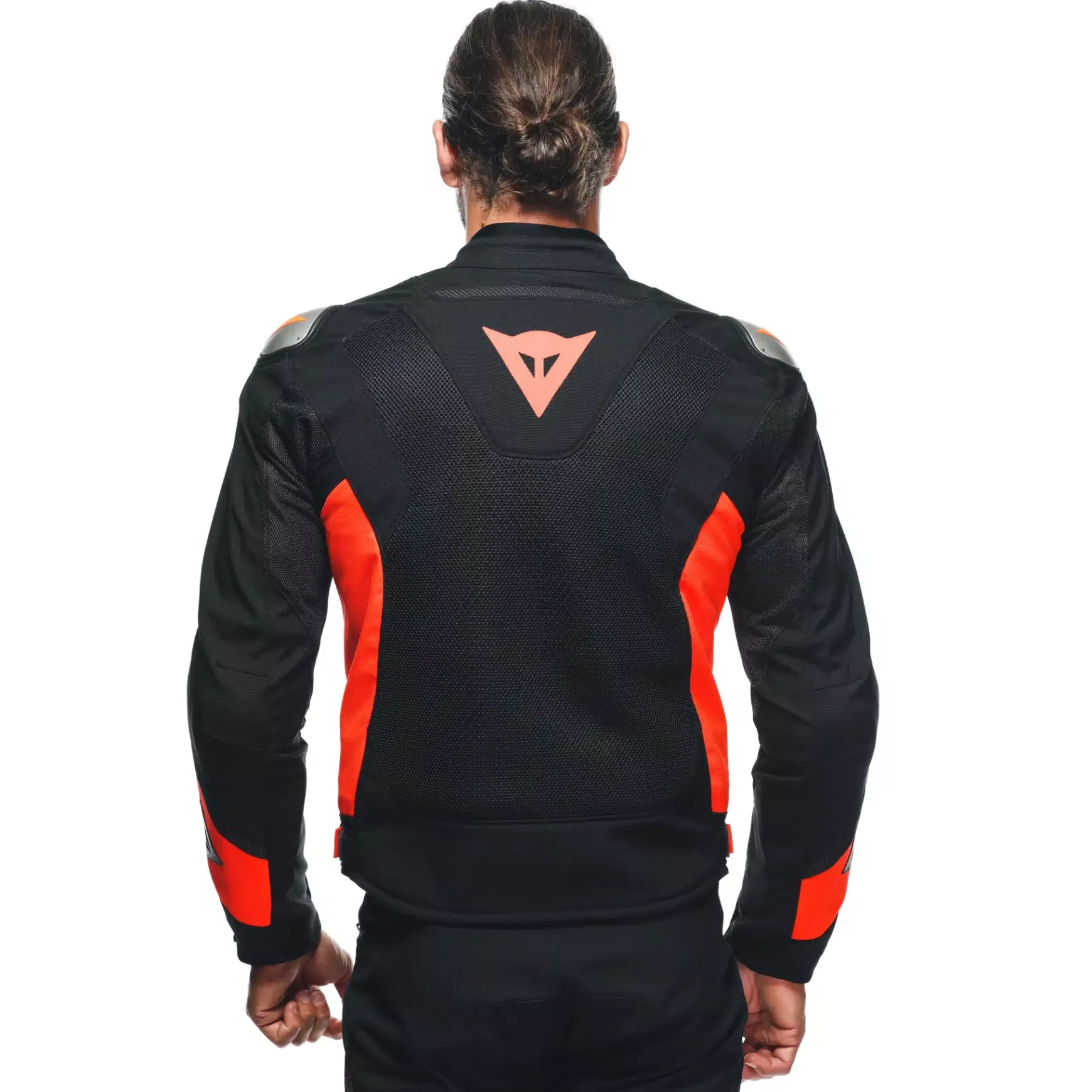 Dainese ENERGYCA AIR TEX JACKET BLACK/FLUO-RED Hot