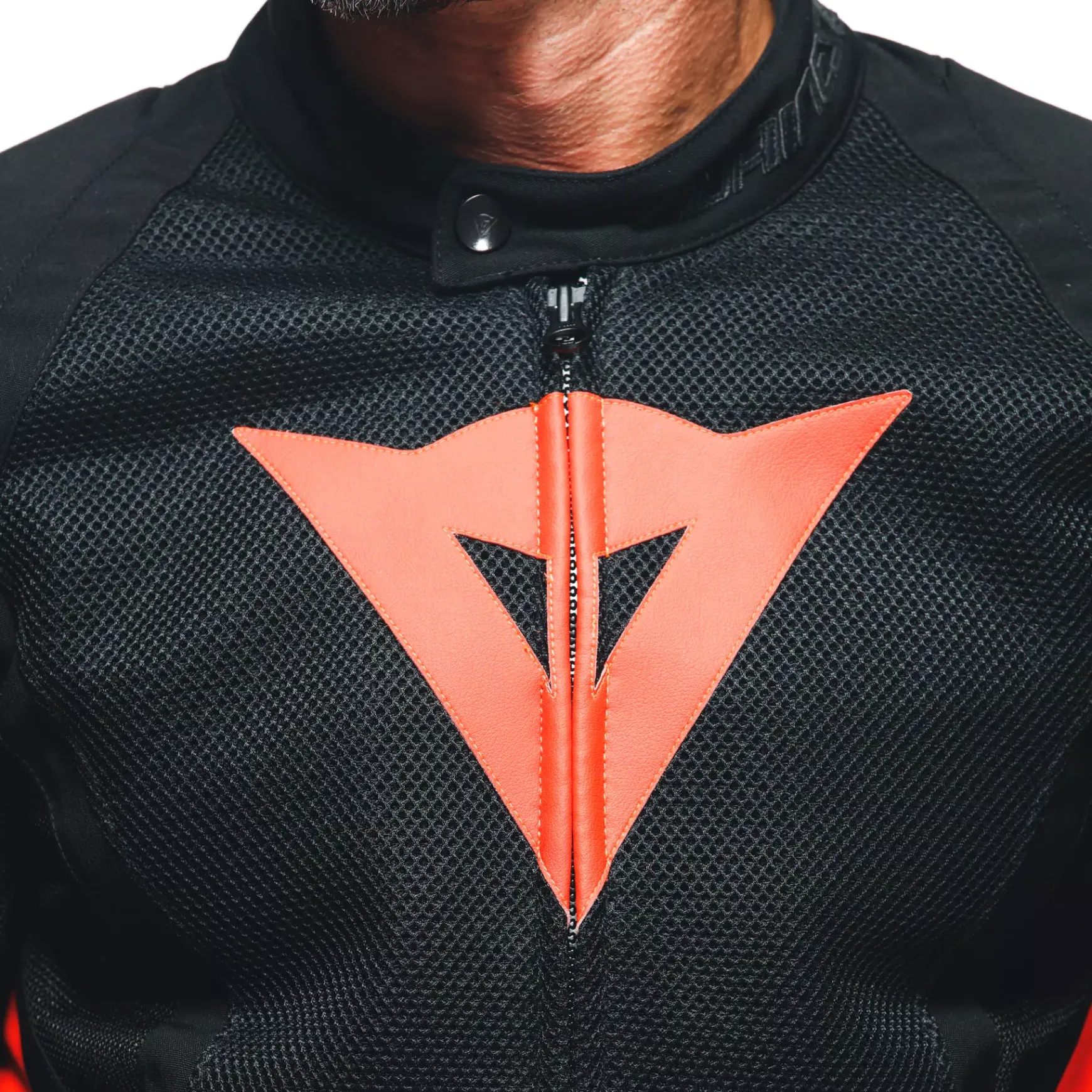 Dainese ENERGYCA AIR TEX JACKET BLACK/FLUO-RED Hot