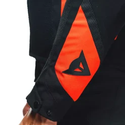 Dainese ENERGYCA AIR TEX JACKET BLACK/FLUO-RED Hot