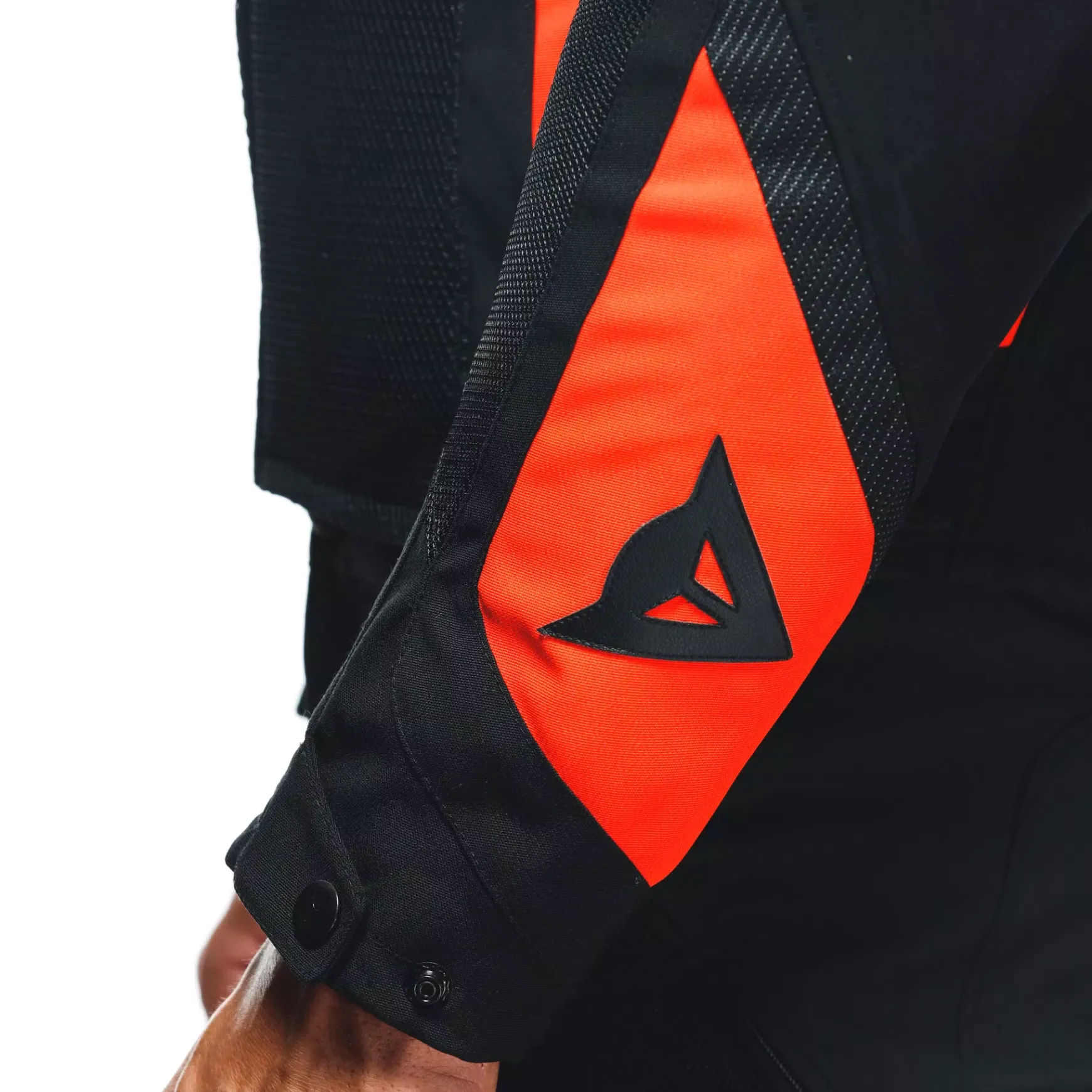 Dainese ENERGYCA AIR TEX JACKET BLACK/FLUO-RED Hot