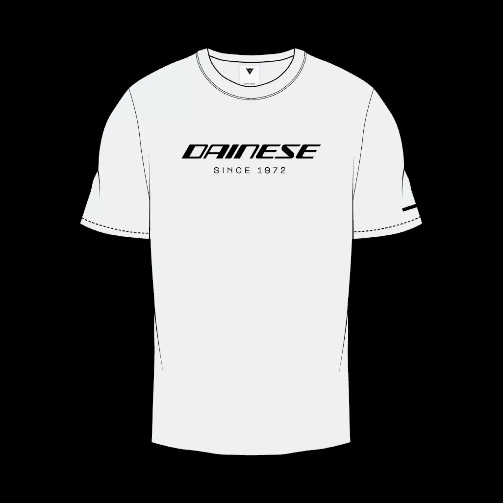 Dainese ESSENCE WORDMARK - RUNDHALS T SHIRT HERREN WHITE Best